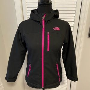 The North Face girl’s jacket water resistant